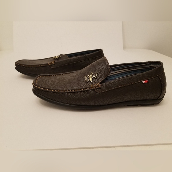 NWT Beverly Hills Polo Club Men\'s Loafers Slip On Brown  Size 13 main image 10